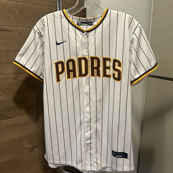Nike Youth Tatis Jr San Diego Padres Authentic Jersey 14/16 - Picture 2 of 6